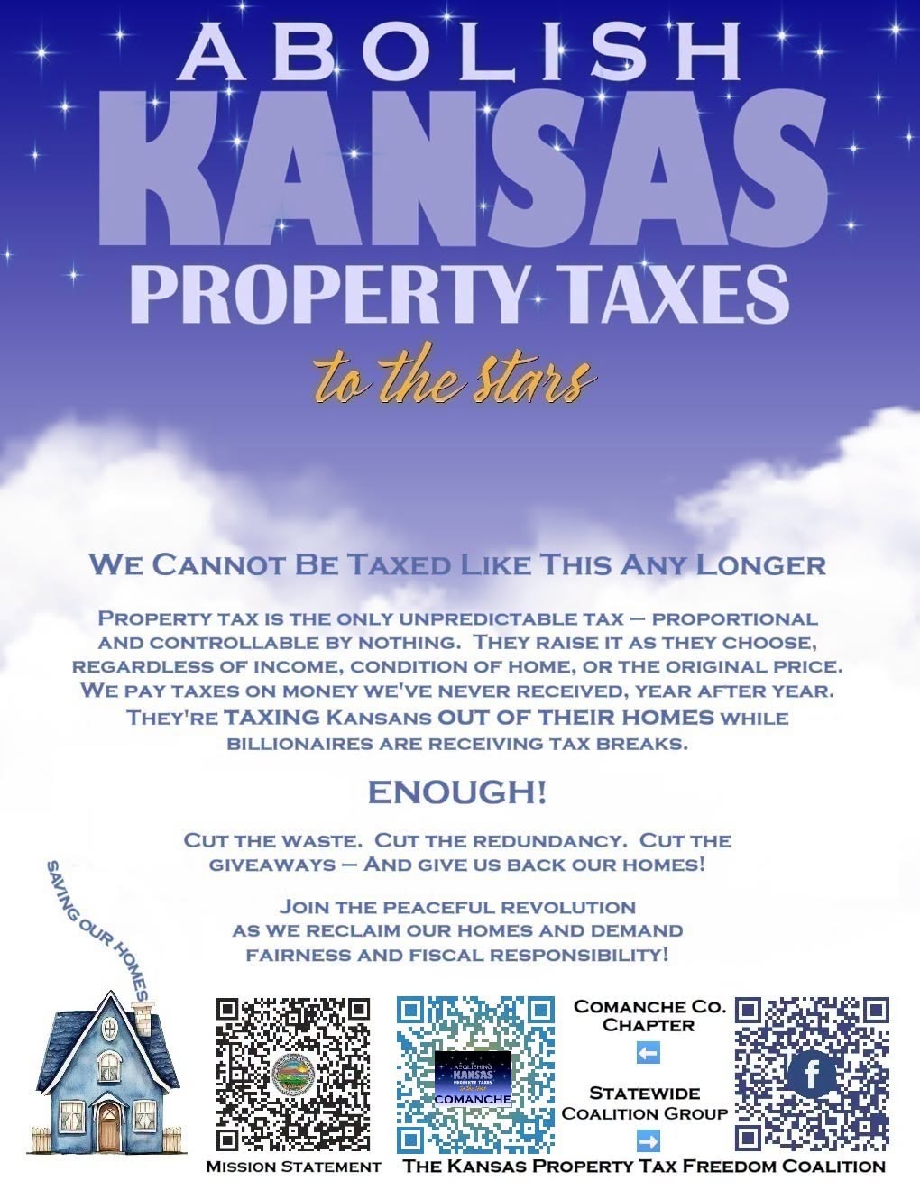 Comanche County chapter flyer &mdash; click to view full size