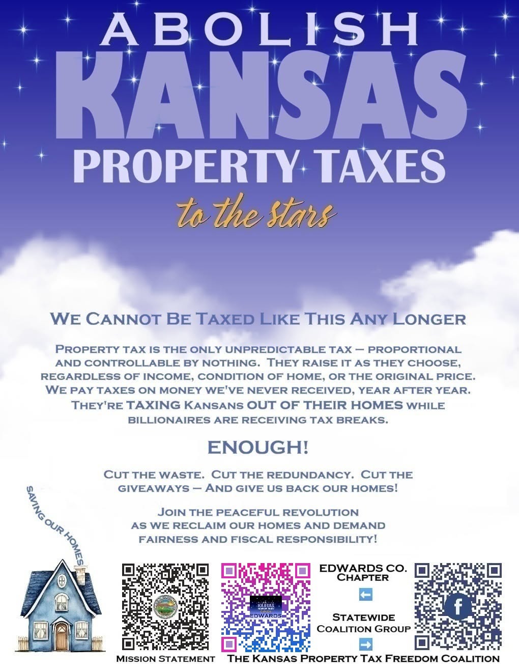 Edwards County chapter flyer &mdash; click to view full size