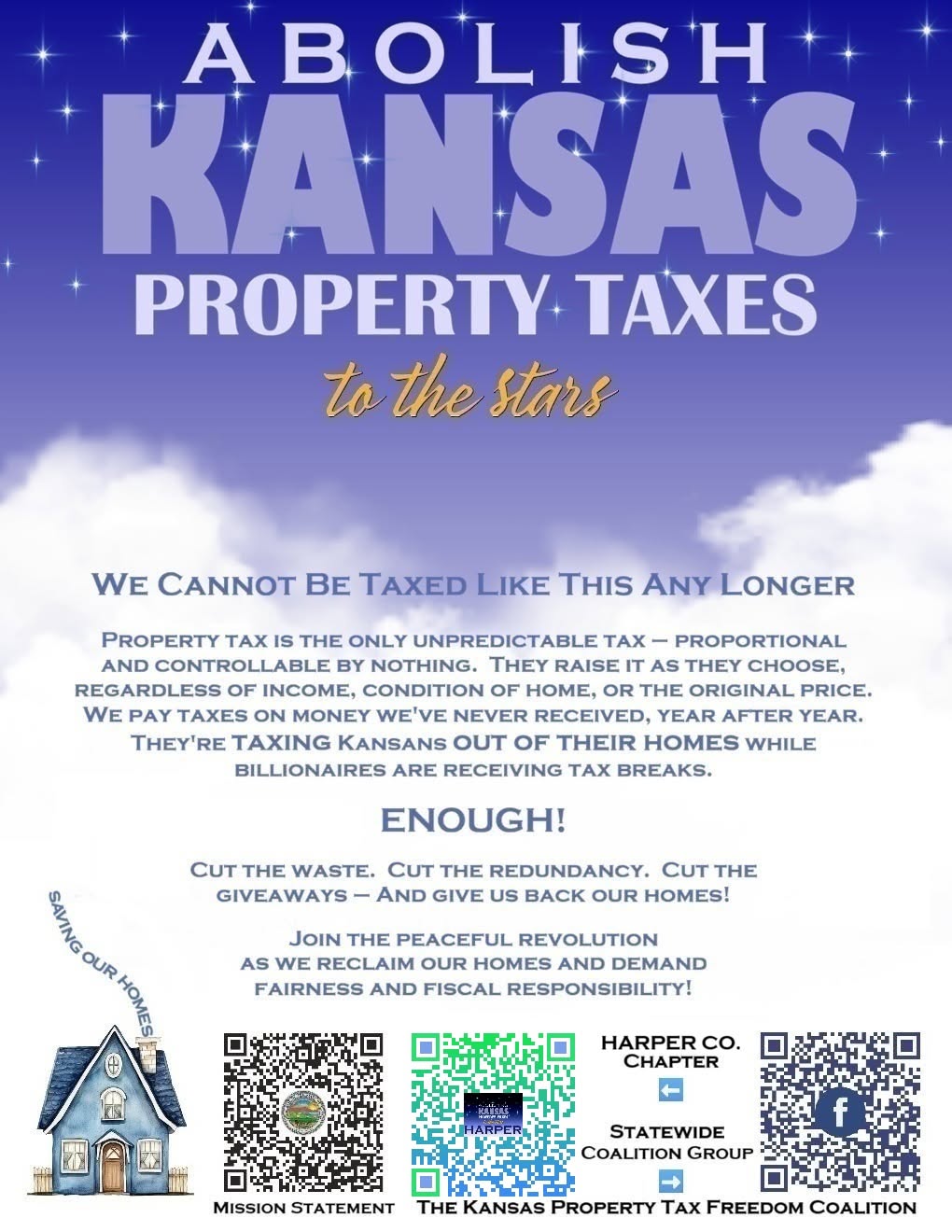 Harper County chapter flyer &mdash; click to view full size