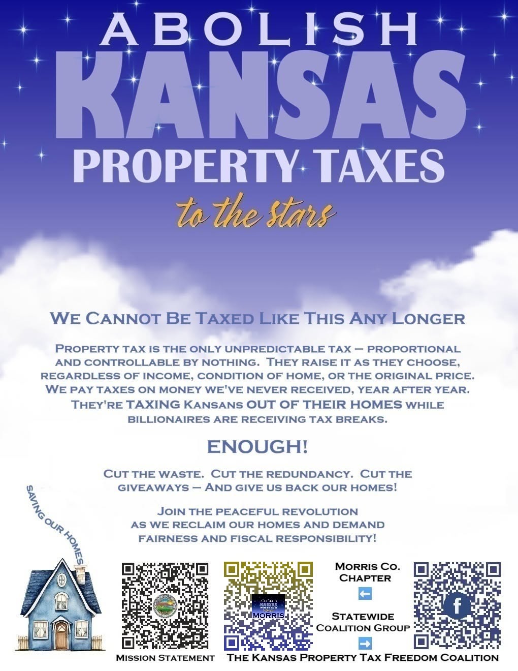 Morris County chapter flyer &mdash; click to view full size
