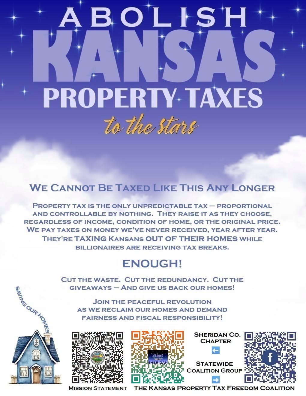 Sheridan County chapter flyer &mdash; click to view full size